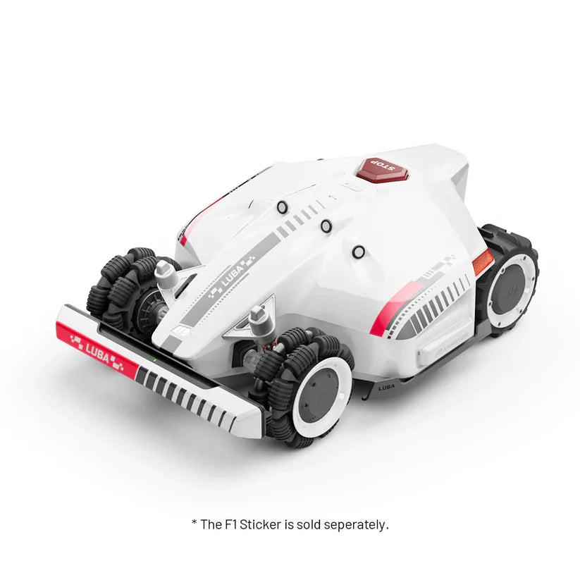 LUBA AWD 1000: Perimeter Wire Free Robot Lawn Mower