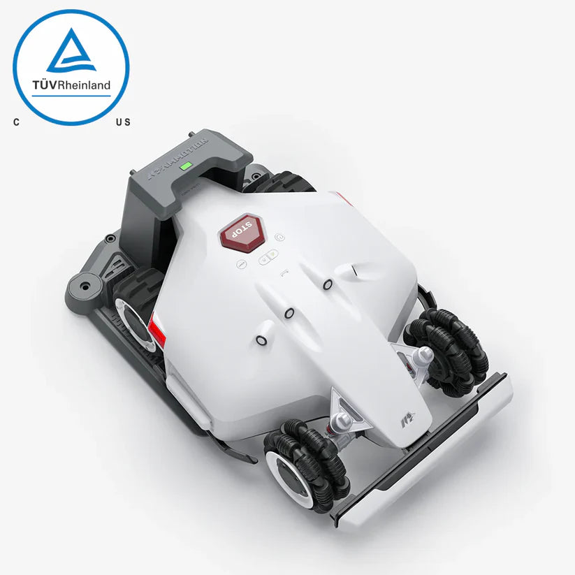 LUBA AWD 1000: Perimeter Wire Free Robot Lawn Mower