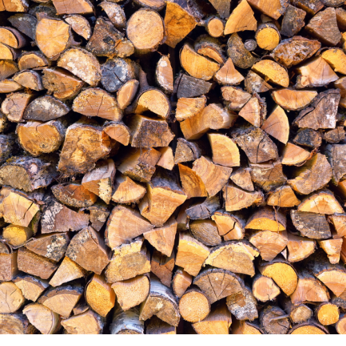 Full cord semi-seasoned firewood