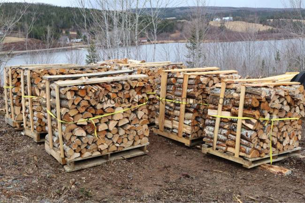 Full cord semi-seasoned firewood